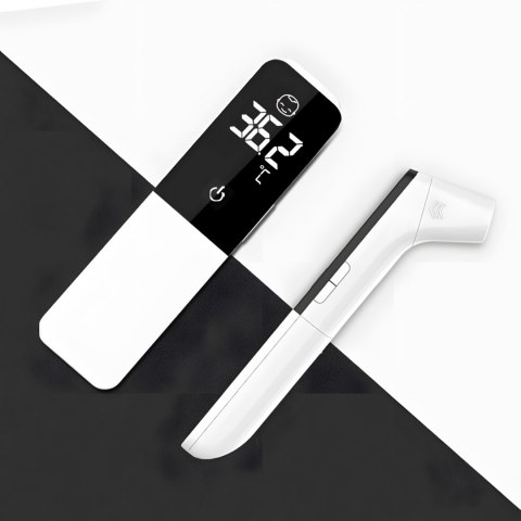 Termometr bezdotykowy do ucha czoła na podczerwień LCD