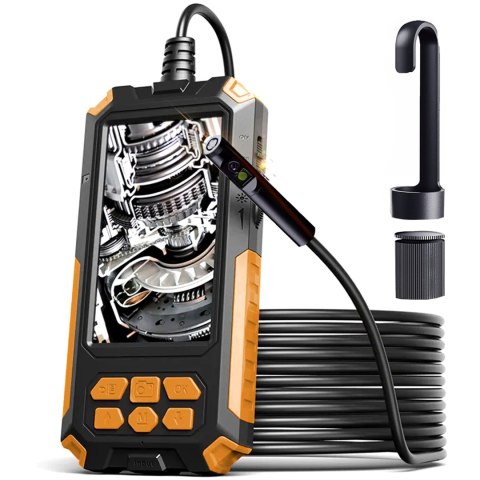 Endoskop kamera inspekcyjna 8 LED 3 końcówki Full HD