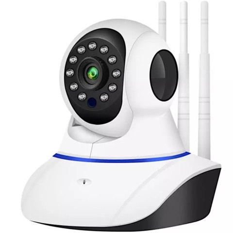 Kamera wewnętrzna niania do monitoringu z detekcją ruchu obrotowa Wi-Fi