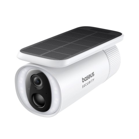 Kamera zewnętrzna solarna Security S1 do monitoringu 2K 8x 8 GB 400 lm - biała