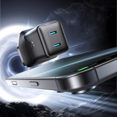 Ładowarka sieciowa z wtyczką UK USB-C 45W - czarna