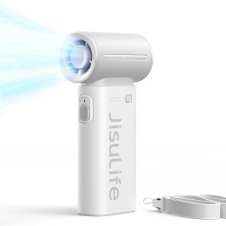 Mini dmuchawa wiatrak wentylator przenośny USB-C 3600mAh - szary