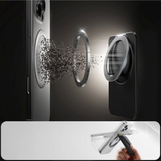 Portfel magnetyczny na 3 karty kompatybilny z MagSafe - czarny