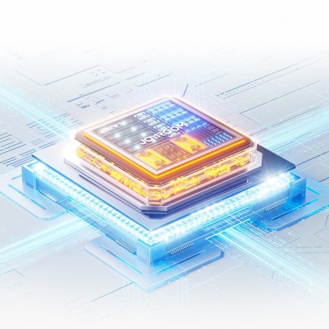 Powerbank 10000mAh 22.5W z wbudowanymi kablami - niebieski