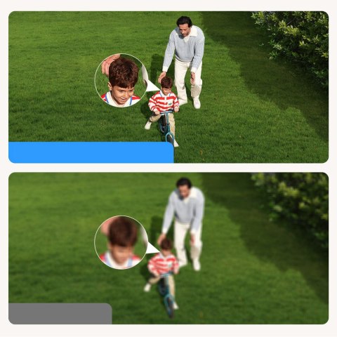 Zestaw do monitoringu zewnętrzny 2 kamery 2K 16GB Wi-Fi - biały