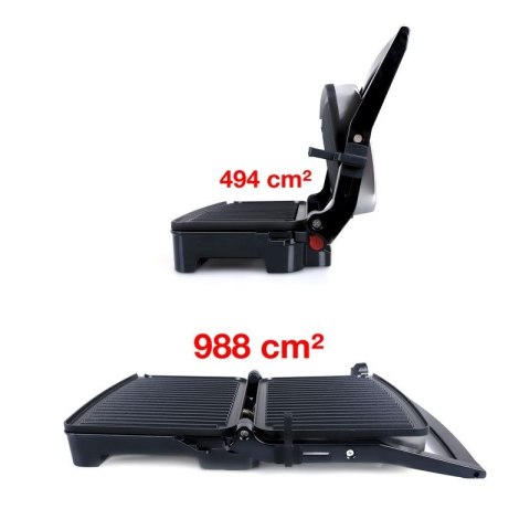 GRILL KONTAKTOWY GK150 FLAAT ELDOM PANINI 2000W