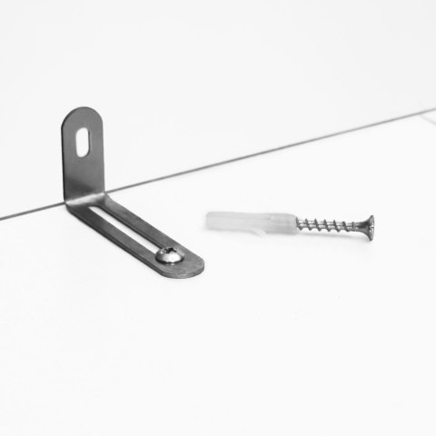 NOWOCZESNY REGAŁ SZAFKA BIAŁA 4 PÓŁKI LOFT MODERNHOME