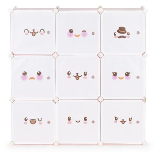 SZAFKA REGAŁ DLA DZIECI MODUŁOWA 9 PÓŁEK DZIECIĘCA