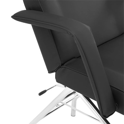 Fotel kosmetyczny do masażu tatuażu SPA MATERA - czarny