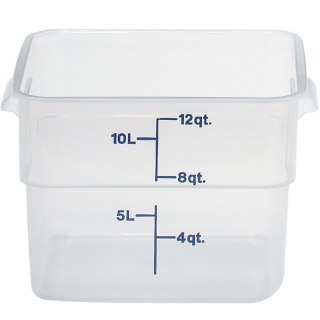 Pojemnik spożywczy CamSquare 11.4 l 256x310x210 mm - transparentny