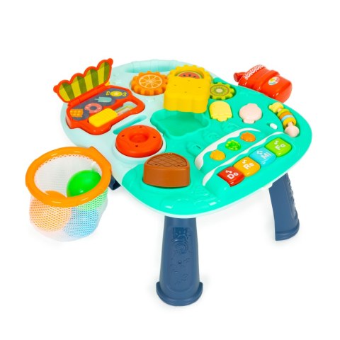 PCHACZ JEŹDZIK HULAJNOGA STOLIK INTERAKTYWNY EDUKACYJNY 4W1 DLA DZIECI