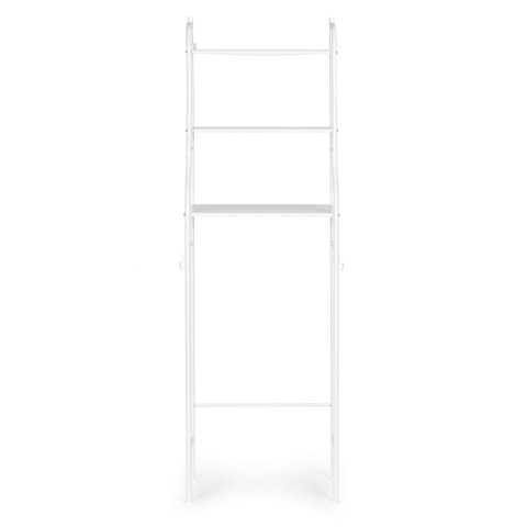 WYSOKI REGAŁ WC ŁAZIENKOWY NAD SEDES 3 PÓŁKI ALUMINIOWA KONSTRUKCJA