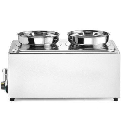 Bemar elektryczny podgrzewacz stacja do zupy z pojemnikami 2 x 4 l 1000 W