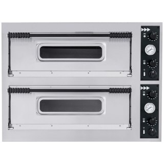 Piec do pizzy 2- komorowy Basic XL 44 8 pizz 400 V 12000 W
