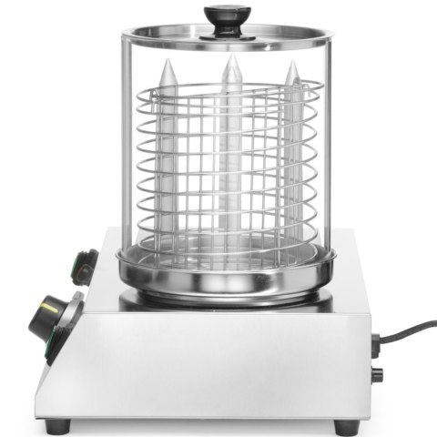 Podgrzewacz do hot-dogów bułek parówek 4 szpikulce 550 W