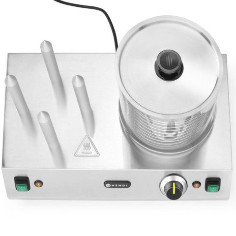 Podgrzewacz do hot-dogów bułek parówek 4 szpikulce 550 W