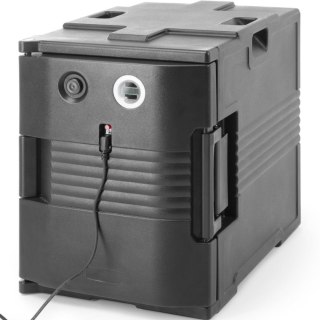 Pojemnik termoizolacyjny cateringowy z podgrzewaniem na pojemniki GN 1/1 200 W