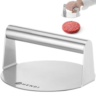 Prasa do formowania burgerów ręczna STAL śr. 160x78 mm