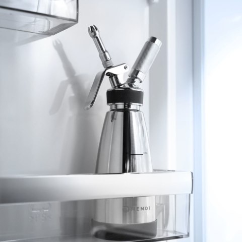 Termo syfon do sosów ciepłych i zimnych 3 końcówki 0.5 l śr. 95x275 mm