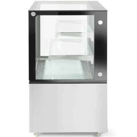 Witryna chłodnicza przeszklona ekspozycyjna 2 półki 300 l 480 W