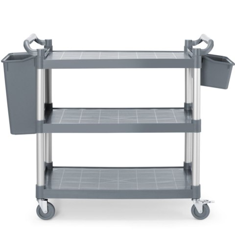 Wózek kelnerski serwisowy do 150 kg 3-półki 842x486 mm