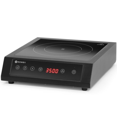 Kuchenka indukcyjna przenośna nastawna 1 pole grzewcze śr. 28 cm 3500 W