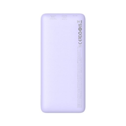 Powerbank 10000mAh Airpow Fast Charge 20W - fioletowy