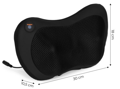 Poduszka masująca z funkcją grzania masażer do ciała 4 głowice 20W ModernHome