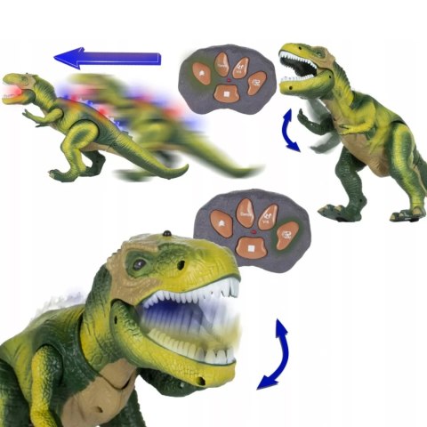 Dinozaur Tyrannosaurus Rex zdalnie sterowany pilot dźwięki świtała 5181