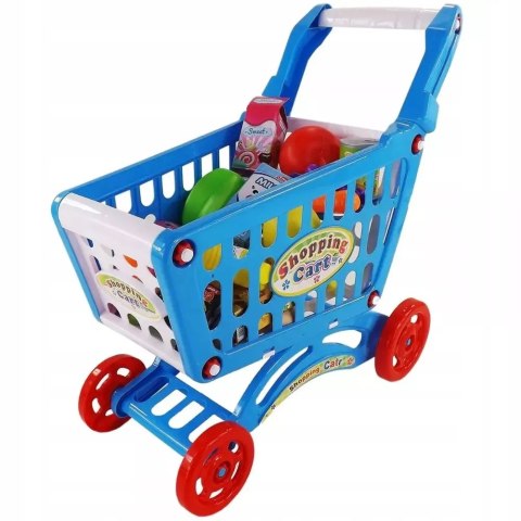 Duży wózek koszyk na zakupy akcesoria 28el. 10N