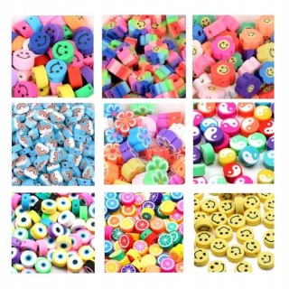 Kreatywny zestaw koralików polimerowych do tworzenia biżuterii N088-5A