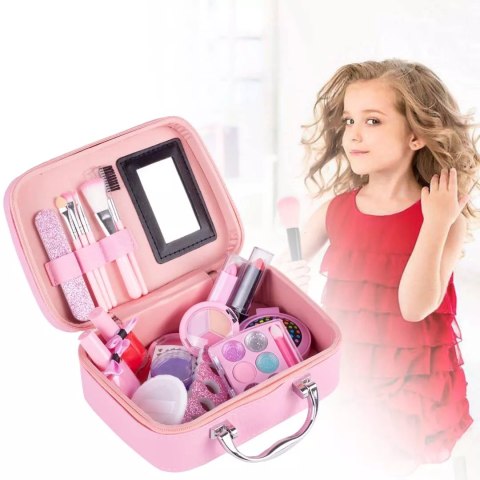Kuferek kosmetyków Mała Syrenka - zestaw do makijażu i paznokci dla dzieci