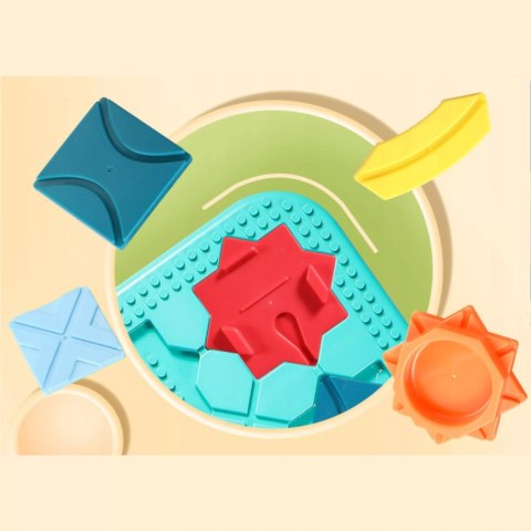 Układanka tor budowanie drogi trasy labirynt gra logiczna edukacyjna BS779