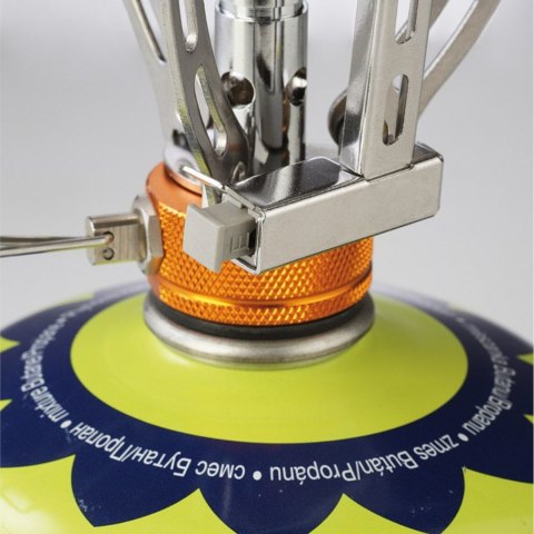 Kuchenka turystyczna na kartusze gazowe 7/16'' TWIST piezo zapalnik 4.5 kW