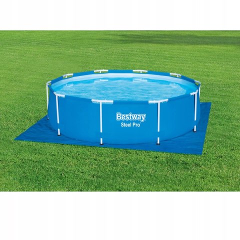 Mata plandeka pod basen stelażowy rozporowy podkład 335x335cm Bestway 58001