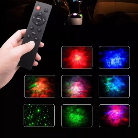 Projektor gwiazd lampka rzutnik nieba astronauta pilot A2780