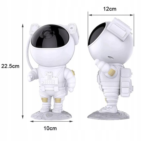 Projektor gwiazd lampka rzutnik nieba astronauta pilot A2780