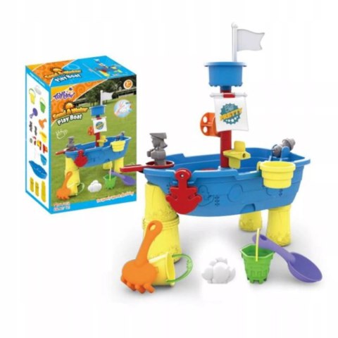 Stolik do piasku i do wody zjeżdżalnia statek 848