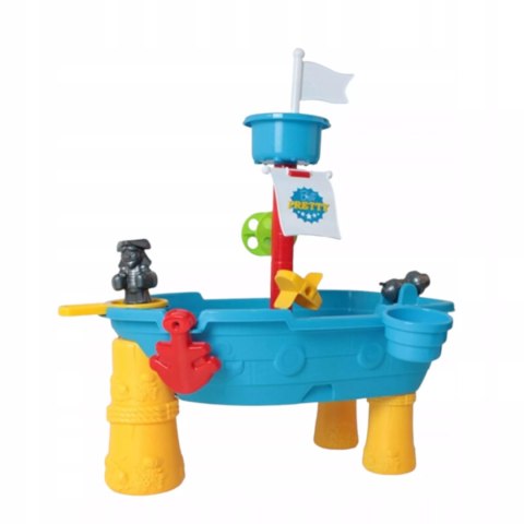 Stolik do piasku i do wody zjeżdżalnia statek 848