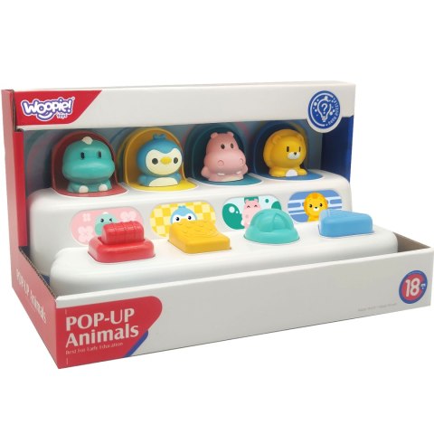 Zabawka Edukacyjna Wyskakujące Zwierzątka POP-UP