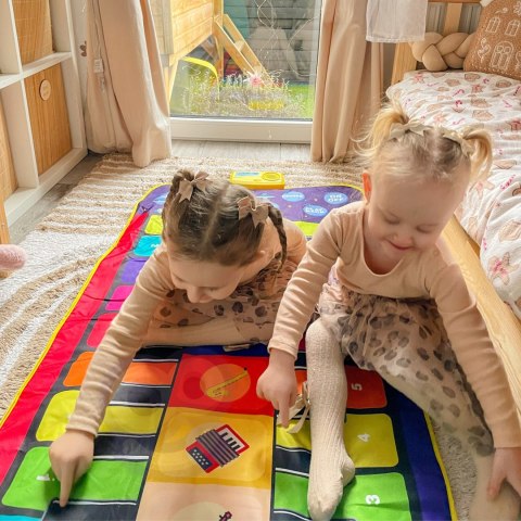 Interaktywna Mata Muzyczna do Tańczenia XXL