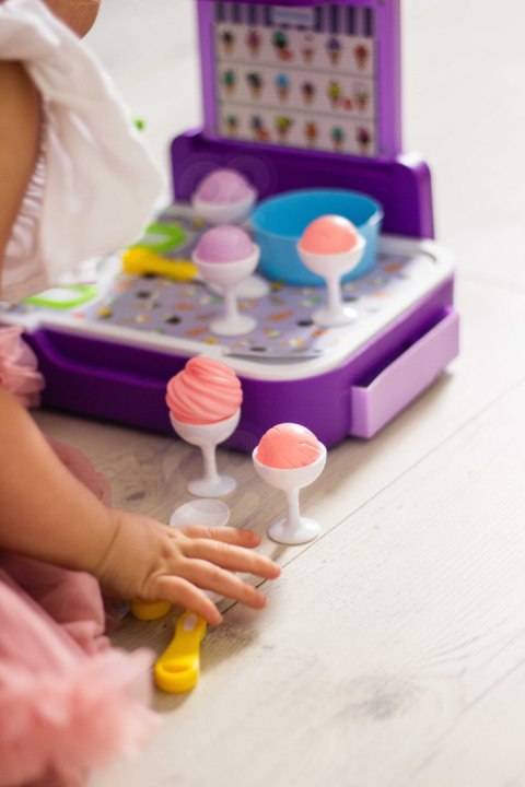 Walizka z Lodami 3w1 Kuchnia Sklepik Lodziarnia Przenośna 62 el.