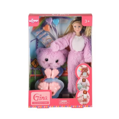 WOOPIE ROYAL Lalka w Przebraniu Różowego Misia Park Rozrywki