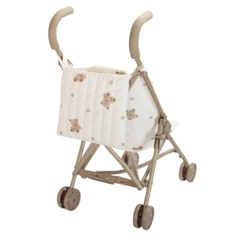 WOOPIE ROYAL Wózek Dla Lalek Spacerówka Vintage Teddy Bear