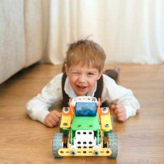 WOOPIE Zestaw Klocki Konstrukcyjne Pojazdy STEM 163 el.