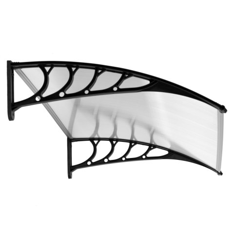 DASZEK NAD DRZWI 120X100 CM ZADASZENIE OSŁONA POLIWĘGLAN