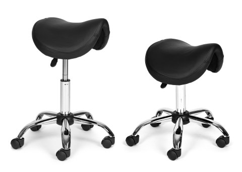 TABORET STOŁEK KOSMETYCZNY OBROTOWY MEDYCZNY REGULACJA WYSOKOŚCI EKOSKÓRA