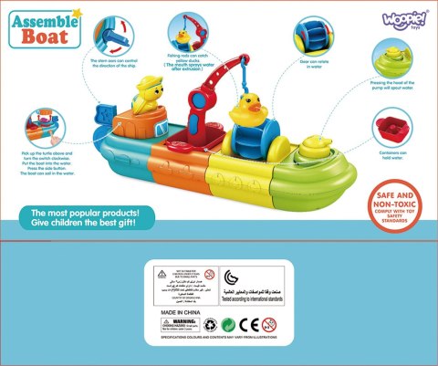 WOOPIE BABY Zabawka Wodna do Kąpieli Statek