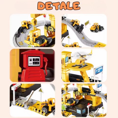 WOOPIE Garaż Parking Roboty Drogowe 41el.