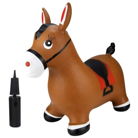 WOOPIE Skoczek Gumowy do Skakania Konik + Pompka